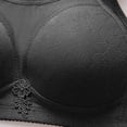 thumbnail image 6 of Yyeselk Women's No Underwire Bras Wireless Full Coverage Bra Plus Size Push Up Comfort Everyday Bra Sports Bras Black XXXL, 6 of 8