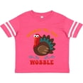 thumbnail image 3 of Inktastic Gobble Wobble Turkey Boys or Girls Toddler T-Shirt, 3 of 5