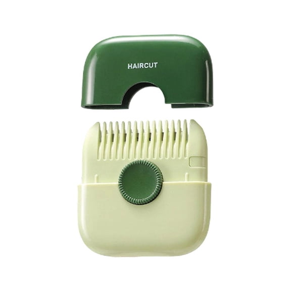 2-in-1 Hair Trimming and Thinning Comb, Pink Dual-Sided Razor with Sharp Edges for Cutting and Styling for Women Girls Replaceable & Adjustable