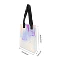 thumbnail image 3 of Unique Bargains Multicolor Ribbon Handle Gift Bag 1Pc Multicolor 9.84"x2.76"x12.99", 3 of 5