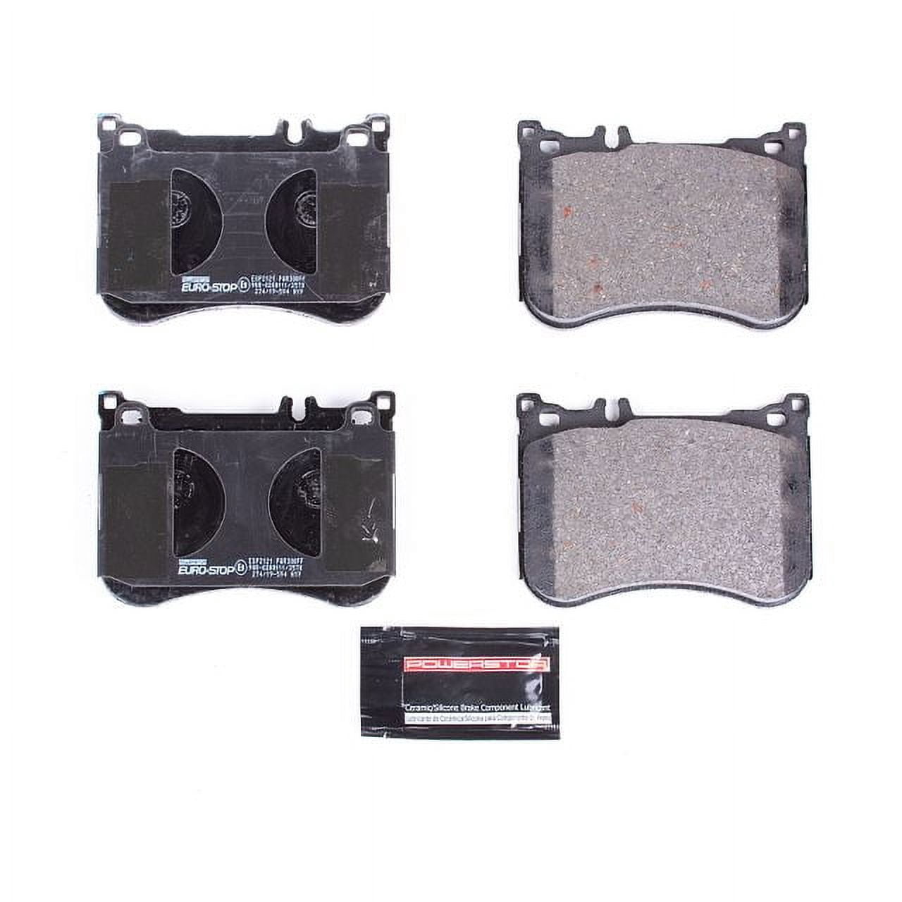 Power Stop Front Euro-Stop ECE-R90 Certified Brake Pad ESP2121