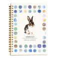 thumbnail image 1 of Libro de acuarela para colorear, tutoriales paso a paso para animales y flores, kit de pintura para principiantes., 1 of 8