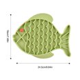 thumbnail image 3 of Pet Lick Pad Paw Fish Anti-choking Kitten Distraction Mat Puppy Slow Feeder Pad, 3 of 10