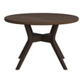 thumbnail image 3 of Furniture of America Mecca Mid Century Wood Round Dining Table in Gray, 3 of 6