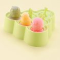 thumbnail image 4 of JUNWELL 6 Grids Triangle/Rectangle Shape Silicone Kitchen DIY Ice Cream Maker Tray Mould Rectangle## Kitchen Tool, 4 of 6