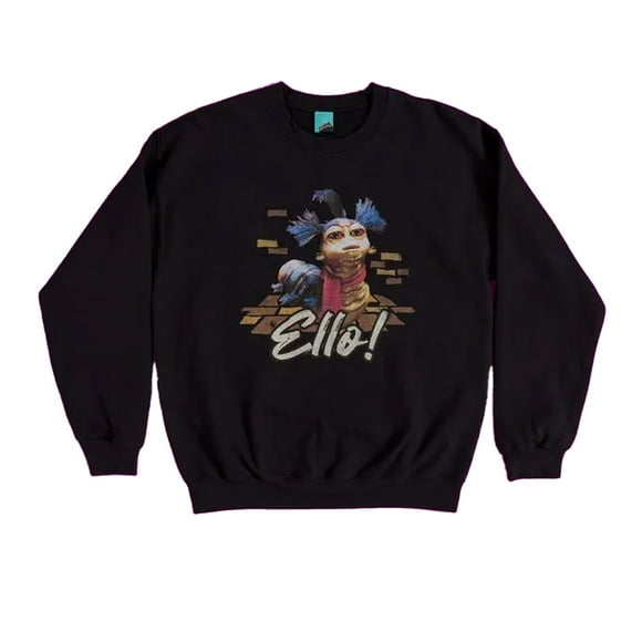 Labyrinth  Adult Brickwork Worm Sweatshirt