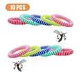 thumbnail image 3 of KAIYANG Pulsera repelente de mosquitos 10 piezas, pulseras antiinsectos para adultos y niños, banda repelente de mosquitos, 3 of 5