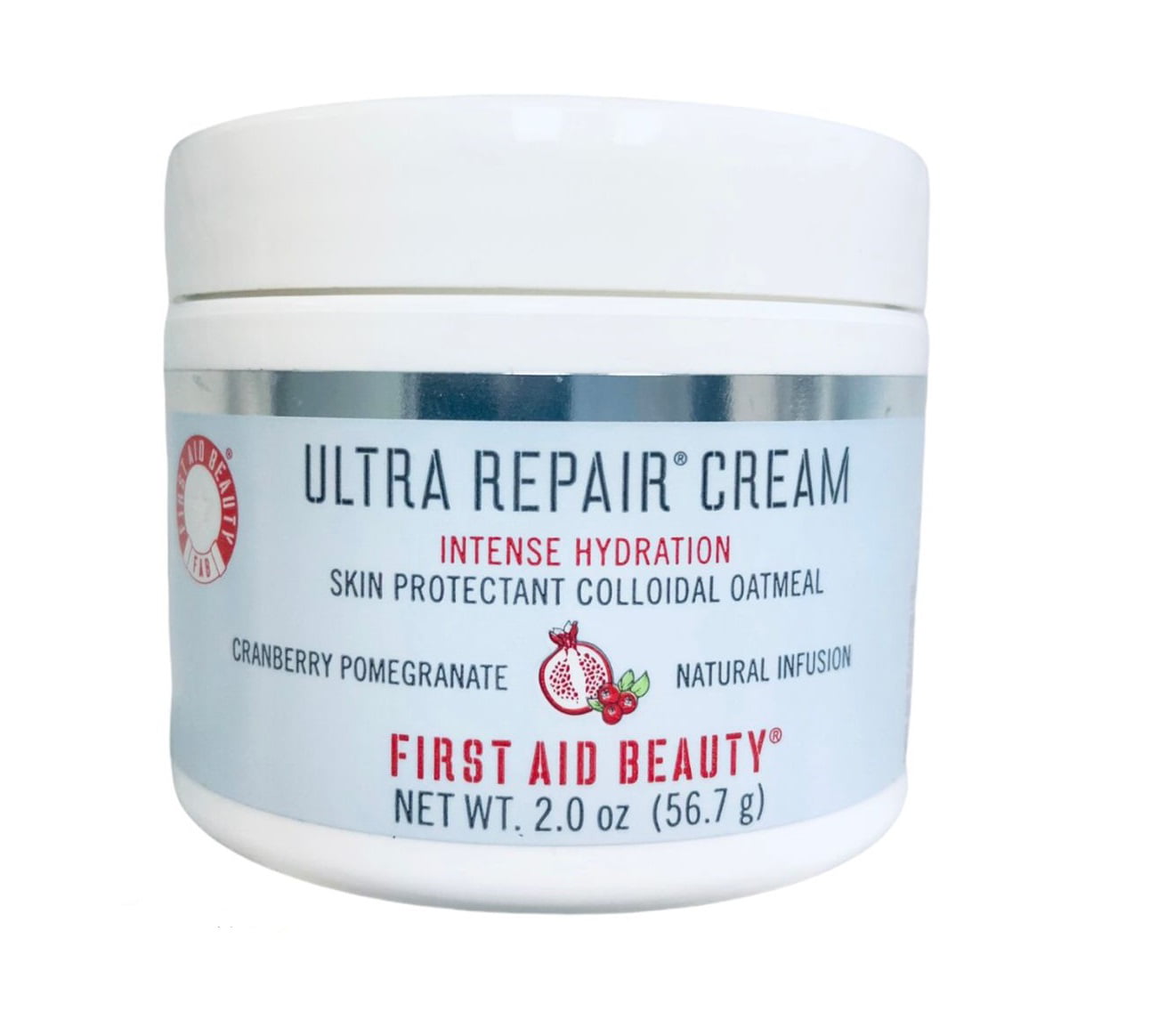 First Aid Beauty Ultra Repair Cream Intense Hydration cranberry pomegranate  2.0 OZ