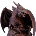 thumbnail image 4 of Estatua de calavera de dragón volador, estatuas, figuritas, adornos de Halloween, decoración genial para mesita de noche de apartamento, escultura, 4 of 8