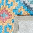 thumbnail image 6 of SAFAVIEH Saffron Franklin Geometric Area Rug, Blue/Aqua, 5' x 8', 6 of 7