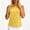 Yellow, variant on Dpjklzsn Women's Sleeveless Golf Polo Shirt, Half Zip Racerback Tennis Athletic Top