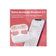 thumbnail image 4 of Auriculares En Forma De Corazón Bluetooth Cancelación Ruido corazón, blanco/rosa, 4 of 4