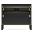 thumbnail image 5 of Randalco Denver 37" Modern Wood Bathroom Vanity with Sink in Ginger Oak/Black, 5 of 8