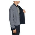 thumbnail image 6 of ATM Anthony Thomas Melillo BLUE French Terry Zip-Front Bomber Jacket, US Small, 6 of 7