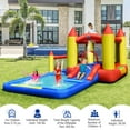 thumbnail image 6 of Gymax Inflatable Water Slide Castle Kids Bounce House Indoor & Outdoor without Blower, 6 of 10