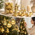 thumbnail image 4 of Christmas Bright Ball Ornaments for Xmas Tree Decorations Xmas Tree Hanging Ball, Shatterproof Christmas Decorations Tree Balls Set for Xmas Holiday Wedding Party, 4 of 7
