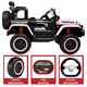 thumbnail image 4 of Camioneta eléctrica Montable para niños JOYKOO Control remoto Luz 12v Rosa Claro, 4 of 7