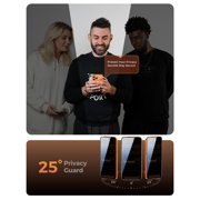 MAGIC JOHN 3rd GEN Private Screen Protector for iPhone 17 Pro Max Corning Tempered Glass Screen Saver Easy to Install [2 Pack]