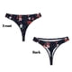 thumbnail image 3 of Balery Vintage Rose Tangas de Algodón para Mujer con Estampado – Ropa Interior Sexy, Transpirable, G-string-4X-Large, 3 of 6