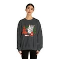 thumbnail image 4 of Basketball Christmas Tree Sweatshirt, Gift for Basketball Lover, 4 of 4