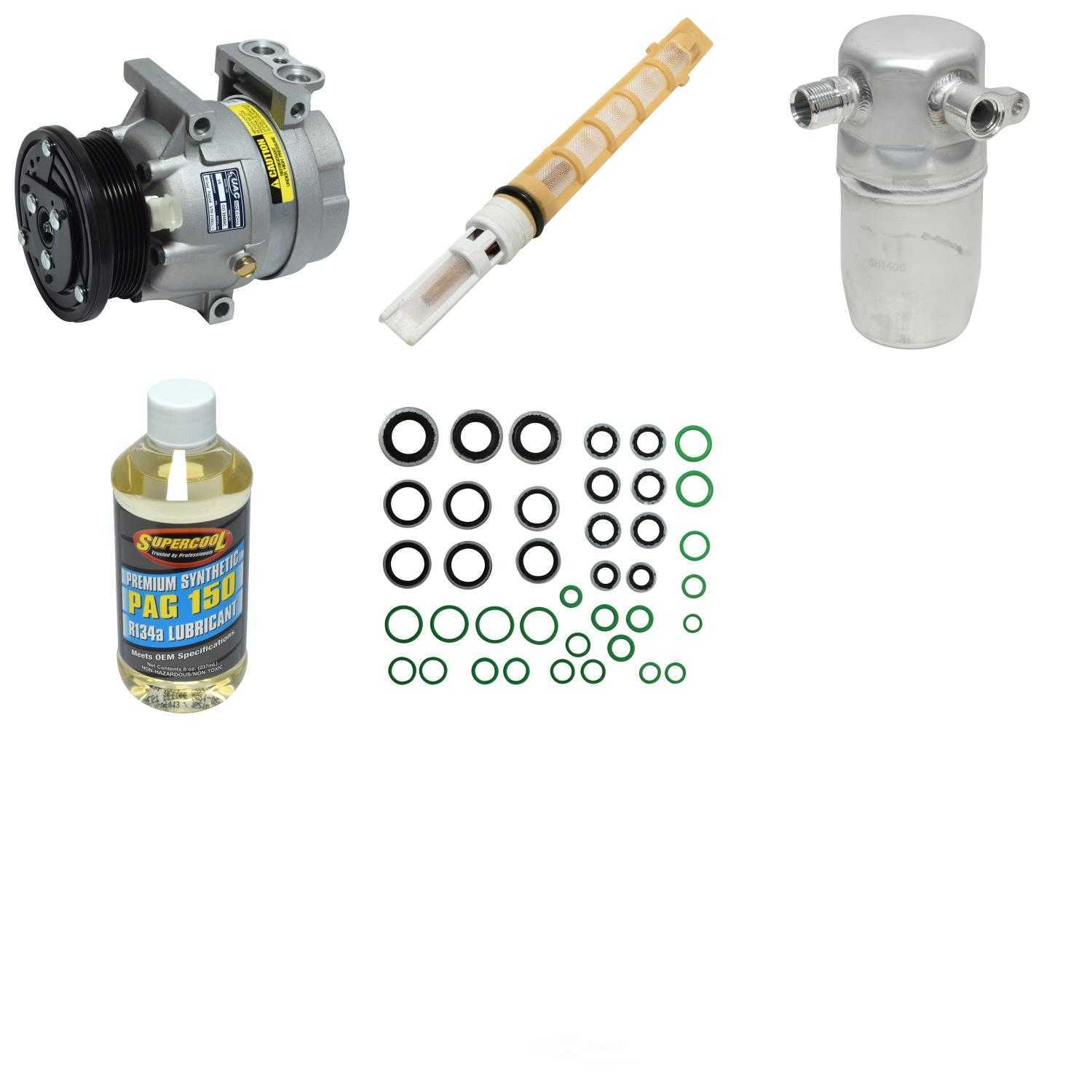 A/C Compressor and Component Kit -- Compressor Replacement Kit Fits select: 1999,2000-2001 CHEVROLET MALIBU