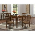 thumbnail image 3 of East West Furniture Dining Room Set Mahogany, NDDA5-MAH-C, 3 of 3
