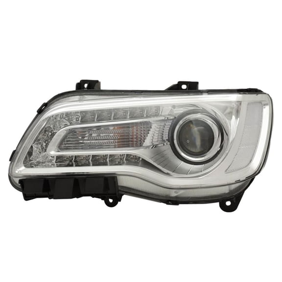New Left Halogen Headlight Compatible With Chrysler 300 Hemi Sedan 4 Door 2018 2019 2020 2021 2022 By Part Number Ch2502322