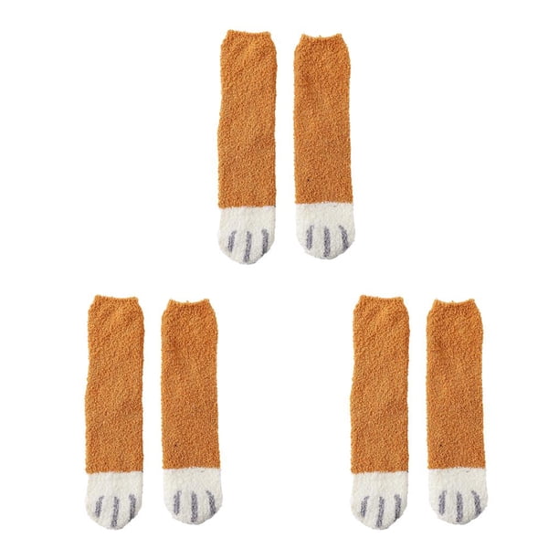 Minnieouse 1 par de calcetines cálidos de invierno para hombre, calentador térmico para pies para dormir, medias para clima frío, botas para Type1 NO1