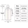 thumbnail image 3 of Imperméable Léger en EVA pour Adultes, Poncho de Pluie Réutilisable et Portable à Couverture Complète pour la Randonnée, le Camping, les Voyages, les Activités de Plein Air, 3 of 8