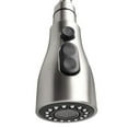 thumbnail image 1 of Kitchen Sink Pull Down Faucet Spray Head Nozzle Pull Out Hose Sprayer Replacement Part Faucet Head - Brushed Nickel, 1 of 8