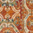 thumbnail image 4 of Nourison Allur Floral Jewel Indoor Area Rug Red Multicolor 5'3" x 7'3", 4 of 9