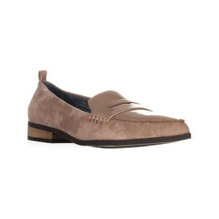 flat penny loafers