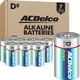 thumbnail image 1 of Batería ACDelco D superalcalina de 1,5 V, paquete de 8 unidades, 7 años de vida útil, 1 of 6