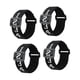 thumbnail image 5 of 4x pulsera numerada de fútbol, ​​marcadores de patio de fútbol, ​​juegos, ligero, portátil, negro, sesiones de entrenamiento, Clip lateral deslizante, 5 of 7
