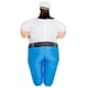 thumbnail image 1 of Fats Sailors Captains Inflated Cosplay Suit Battery Powered Comfortable Suit for Women Men Adult, 1 of 2