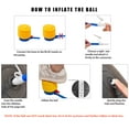 thumbnail image 5 of BalanceFrom Anti-Burst and Slip Resistant Exercise Ball, 5 of 6
