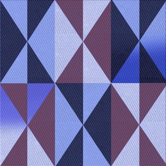 Ahgly Company Indoor Square Patterned Sky Blue Dress Blue Area Rugs, 7' Square
