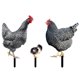thumbnail image 1 of 3 piezas ACRYLIC Hen Chick Yard Arts Arts Decorativo en forma de pollo Partido de la césped estacas de césped, 1 of 5