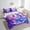 Purple, variant on Erosebridal Funny Dolphin Bed in a Bag Twin size, Dreamy Flower Bed Set, Ocean Animal Reversible Bedding Twin Size, Microfiber Bedroom Decoration