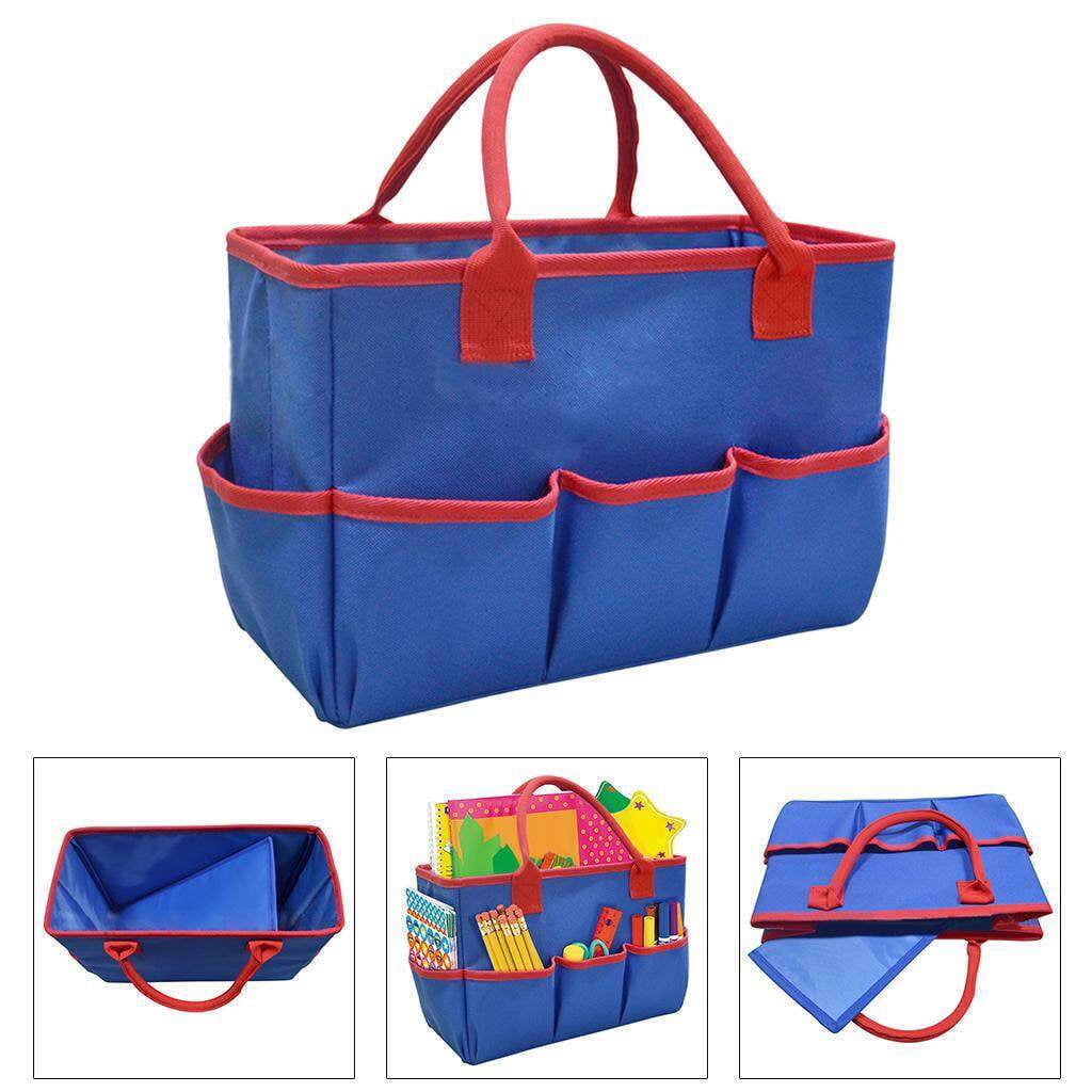 Craft Storage Tote Bag, Multifunctional Liner Organizer Bag for Scrapbooking Sewing Supplies, Portable Household Craft Storage Tote for Daily Art Tool Arrangement