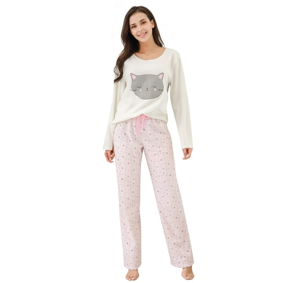 Richie House Women's Soft and Warm Fleece Two Piece RHW2773