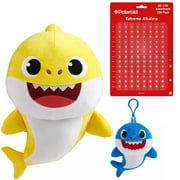 Pinkfong Baby Shark Playtime Buddy Soft Musical Plushie With Free Daddy Shark Plush Clip And Bulk Battery Set For All Your Holiday Toys