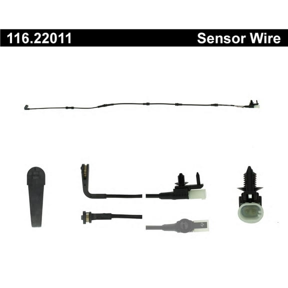 Centric Parts 11622011 Disc Brake Pad Wear Sensor Fits select: 2014-2017 LAND ROVER RANGE ROVER SPORT, 2013-2017 LAND ROVER RANGE ROVER