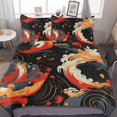 thumbnail image 1 of HAHDAXIA Soaring Clouds Abstract Magnificent Bedding Solid Comforter Set for All Seasons 3 Pieces(1 Comforter+2 Pillowcases) Soft Microfiber Bedding Set Twin(86"x70"), 1 of 7