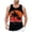 Orange, variant on Mens Tank Top, Men's Tank Top for Summer Beach Wear Digital 3D Printed Sleeveless Vest with Tropical Coconut Tree Design and Lightweight Comfort Purple XXXL