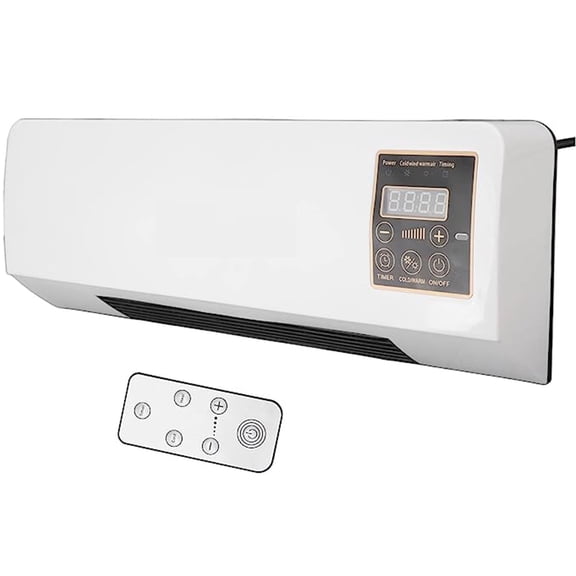 15000 BTU Wall-Mount Air Conditioners 10000 BTU, Energy Efficient Room Air Conditioning, AC Unit Cools Up to 550 Sq.Ft. with Remote Control, Cooling/Heating, Dehumidifier and Fan, White