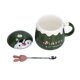 thumbnail image 1 of Taza navideña, taza navideña de 450 ml, linda taza de café de cerámica, probada y confiable, 1 of 8