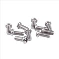 thumbnail image 2 of 60 Pieces Computer TV LCD Monitor Stand Bracket Mounting Screw M4X10mm,60 x TV Monitor Bracket Mounting Screws,Silver Tone, 2 of 7