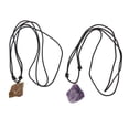 thumbnail image 2 of Colgante de cristal de piedra collar con colgante de piedra áspera único de la suerte que mejora el sueño para fiesta ANGGREK Otros, 2 of 8