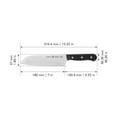 thumbnail image 3 of Henckels Solution Couteau Santoku à Bord Hallow 7 Pieds', 3 of 3